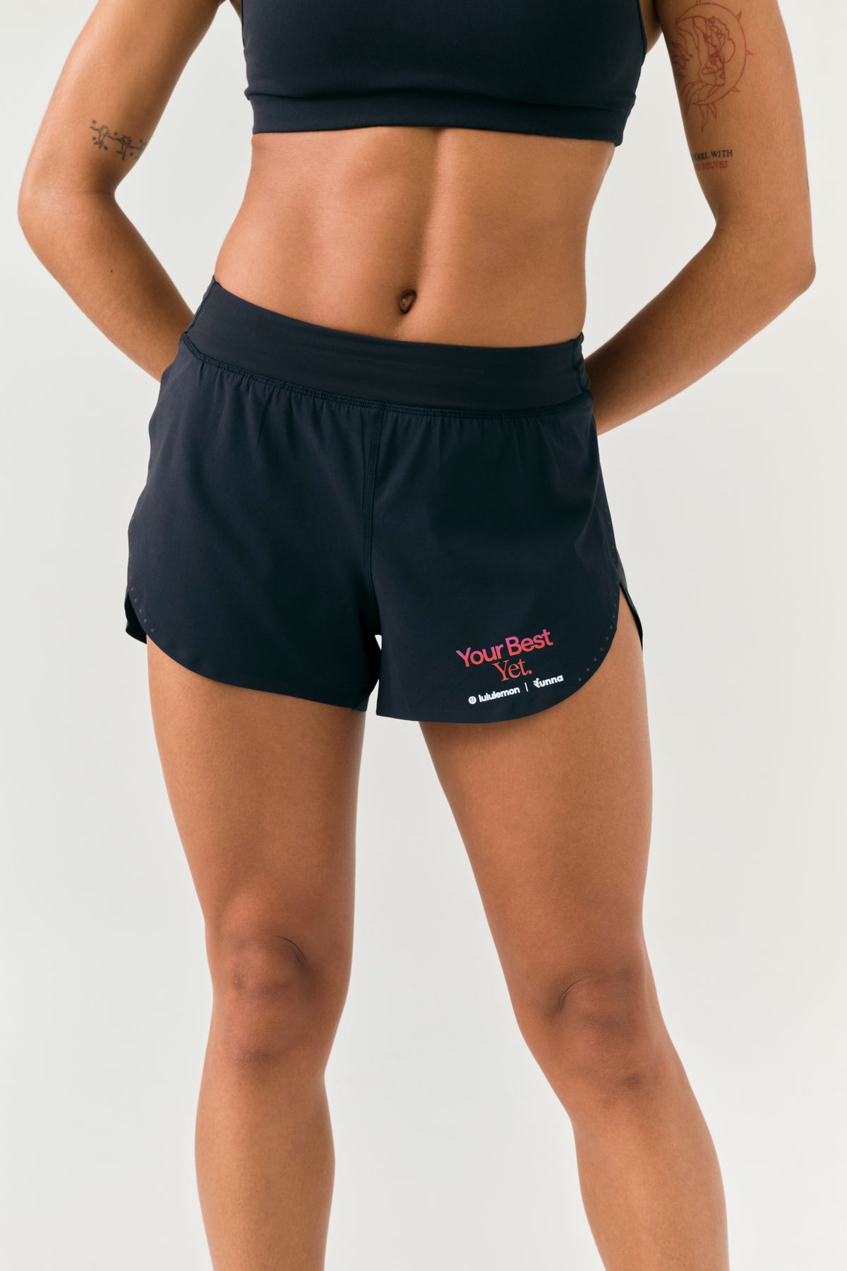 Fast and Free High-Rise Split Short 3"