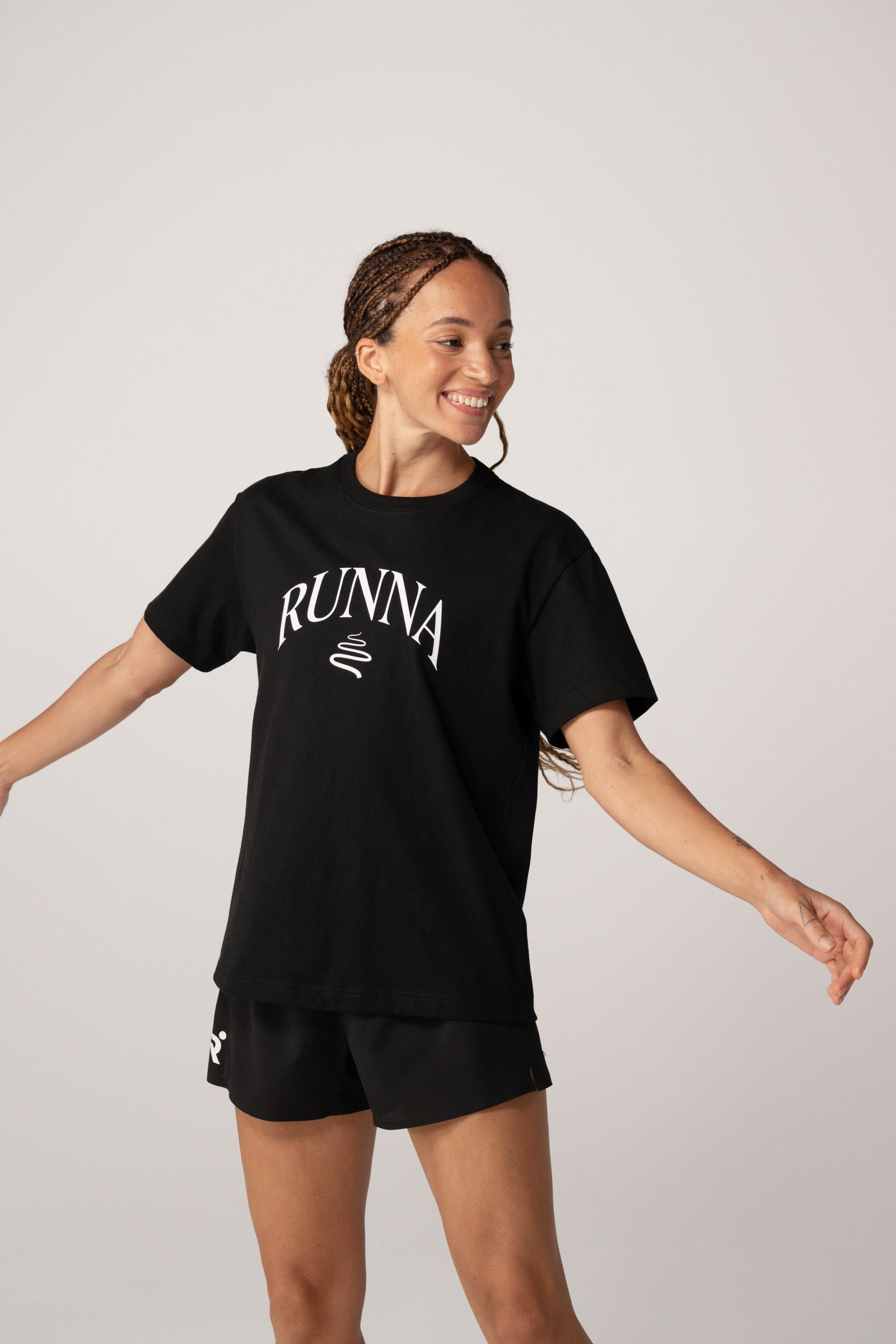 Runna Rest Day Tee - Black